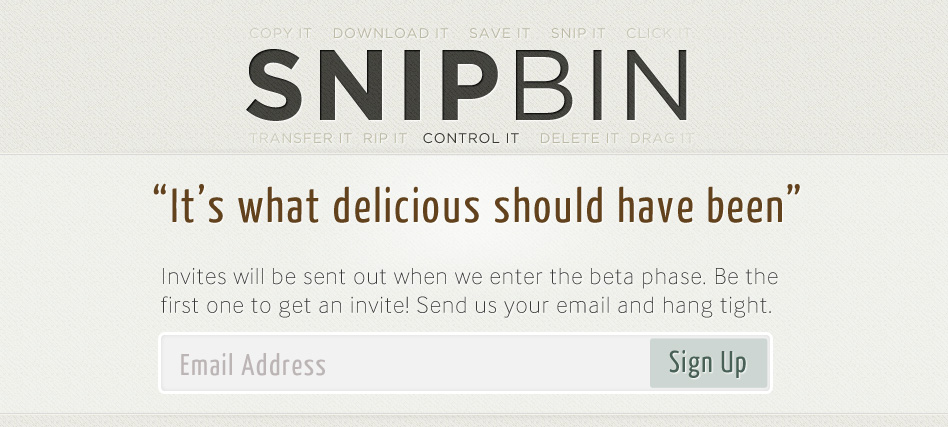 Snipbin